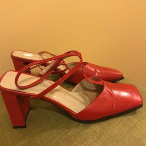 ENZO ANGIOLINI Made in Spain Red 6.5 M
